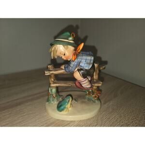Vintage Hummel Figurine "Retreat To Safety" TMK 5 #201/1 6" Goebel Germany